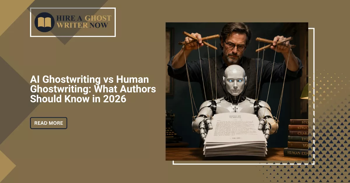 AI ghostwriting vs human ghostwriting