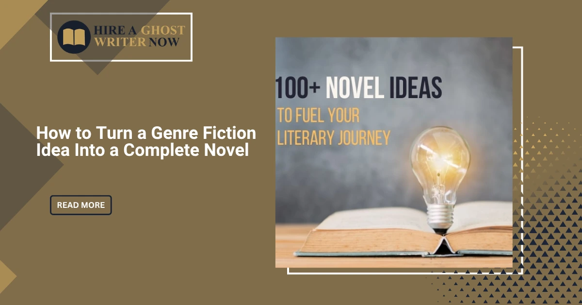 genre fiction idea into novel